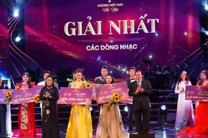 2 giọng ca nữ giành vị trí cao nhất cuộc thi Giọng hát hay Hà Nội 2024