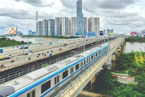 Tuyến metro số 1 vượt cầu Sài Gòn từ TP Thủ Đức về TPHCM