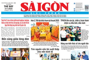 Sài Gòn Giải Phóng ngày 3/5/2025