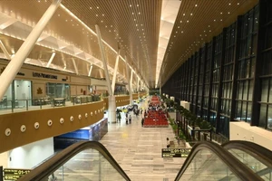 Nhà ga T3 vừa đưa vào khai thác