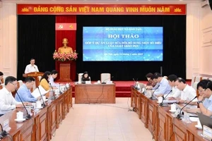 Quang cảnh hội thảo