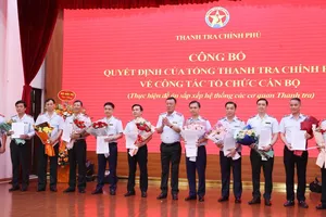 Điều động, tiếp nhận, bổ nhiệm nhiều lãnh đạo tại Thanh tra Chính phủ