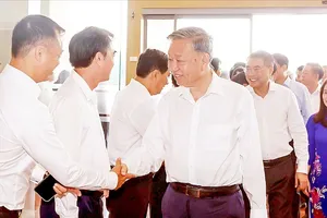 Tổng Bí thư Tô Lâm làm việc với Ban Thường vụ Tỉnh ủy hai tỉnh Quảng Bình và Quảng Trị về kết quả thực hiện các nghị quyết, kết luận của Trung ương, ngày 25-6