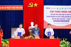 Phát triển nguồn nhân lực với mô hình gắn kết Nhà trường - Nhà nước - Nhà doanh nghiệp