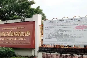 Phát hiện hàng loạt sai phạm tại Trường Cao đẳng nghề Bạc Liêu 