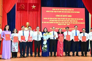 Thành lập Đảng bộ Mặt trận Tổ quốc Việt Nam TPHCM