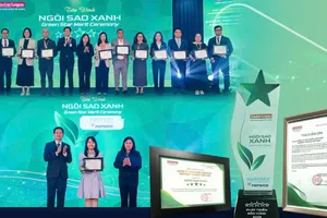 Suntory PepsiCo Việt Nam nhận giải thưởng “Ngôi sao xanh” với những sáng kiến và hành động tiên phong trong kiến tạo giải pháp sản xuất, kinh doanh bền vững