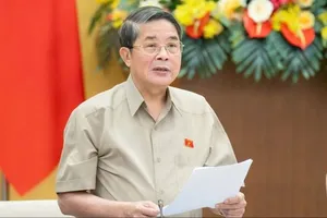 Phó Chủ tịch Quốc hội Nguyễn Đức Hải điều hành phiên họp