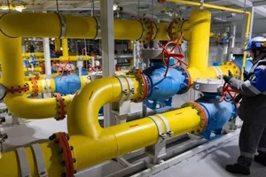 Một cơ cở sản xuất dầu mỏ của Nga. Ảnh: RIA Novosti