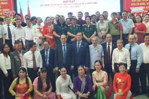 Họp mặt kỷ niệm 72 năm Quốc khánh Vương quốc Campuchia 