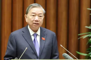 Tổng Bí thư Tô Lâm phát biểu chỉ đạo hội nghị, sáng 15-11. Ảnh: QUANG PHÚC 