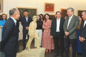 Tổng Bí thư Tô Lâm thăm Bảo tàng Mỹ thuật Việt Nam
