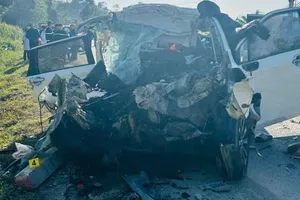 Hiện trường vụ tai nạn