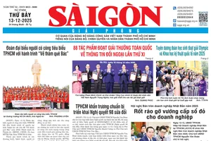 Báo Sài Gòn Giải Phóng ngày 13/12/2025