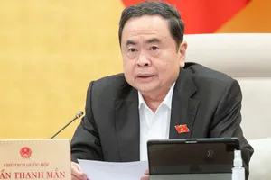 Chủ tịch Quốc hội Trần Thanh Mẫn chủ trì phiên họp của Ủy ban Thường vụ Quốc hội xem xét, quyết định một số nội dung về công tác bầu cử 