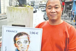 Họa sĩ gốc Việt khẳng định vị thế trong nghệ thuật đương đại Pháp