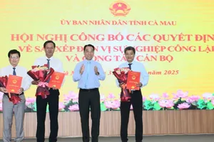 Cà Mau: Sắp xếp 6 ban quản lý dự án chuyên ngành cấp tỉnh