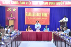 Quang cảnh cuộc họp. Ảnh: NAM KHÔI