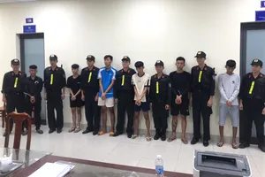 Các đối tượng trong nhóm của “Tẻo Bô” bị bắt giữ