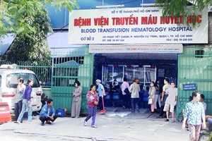 The Blood Transfusion and Hematology Hospital has nearly 20,000 cancer pills to be destroyed for being expired (Photo: SGGP)