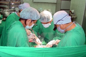 An organ transplant surgery in Cho Ray Hospital (Photo: VNA)