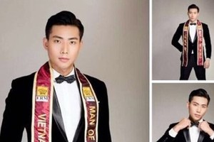 The Man of the World’s official fan page has released the photos of model Huu Long 