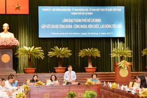 At the meeting (Photo: SGGP)