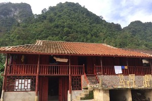 Homestay of Hoamg Ngoc Kim in Phia Thap village, Cao Bang province (Photo: VNA)