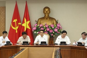 At the meeting (Photo: SGGP)