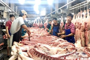 HCMC adopts measures to stabilize pork price (Photo: SGGP)