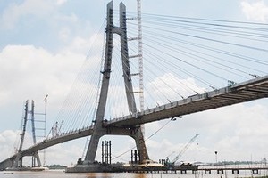 Vam Cong Bridge (Photo: SGGP)