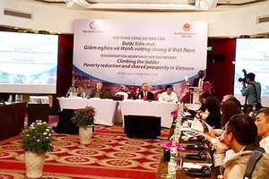 At the meetign to release the report  