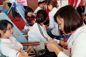 Over two hundred blood donors honored for donating blood many times