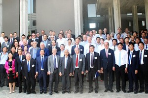 Scientists and visitors participating in the conference ‘Science for Development’. Photo by Ngoc Oai