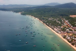 A corner of Phu Quoc island district (Photo: VNA)