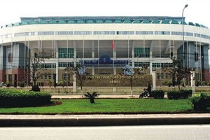 The new underground parking lot is planned to be constructed at Quan Ngua Stadium. (Photo: baodautu.vn)