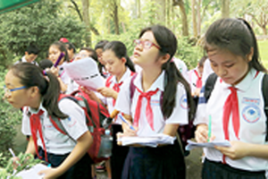 Free education for junior high mentioned again