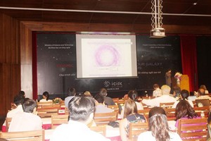 The international conference on astronomy is taking place in ICISE
