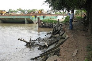 A section of Cho Gao canal (Photo: SGGP)