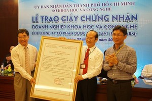 Savipharm received its science – technology business certificate