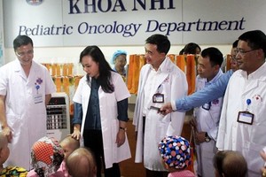 Ninety cancer kid patients gifted