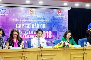 At the press brief about the girl forum 2018  (Photo: SGGP)