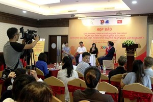 At the press brief (Photo: SGGP)