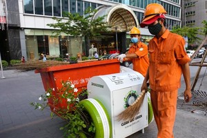 Da Nang has launched a campaign to call on the community to ‘Say No’ to single-use plastic products. (Photo: danviet.vn)