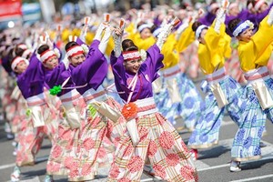 Yosakoi dance performance at Japanese cultural festival in Hanoi (Source: organising board)