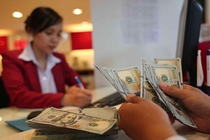 Outstanding foreign currency loans among local banks is estimated at nearly $300 trillion ($12.76 billion ) (Photo: cafef.vn)
