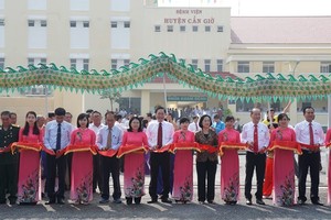 Inauguration of General Hospital in Can Gio