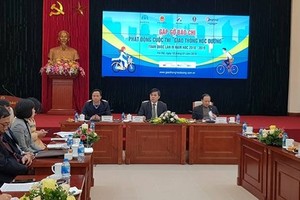 At the press brief (Photo: SGGP)