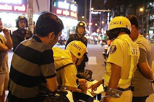 Police start crackdown on violators to keep traffic order