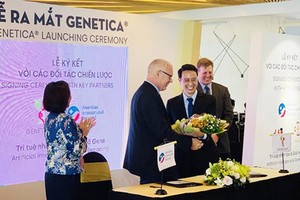 Genetica Company signed a strategic collaboration agreement with American International Hospital. Photo by T.Ba